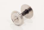 NIEUWE: Roestvrijstalen gelagerde Wielen 30of34 mm SPOOR G, Overige merken, Gelijkstroom, Ophalen of Verzenden, Nieuw