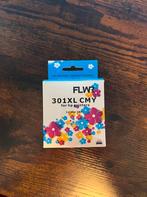 Inktcartridge FLWR HP 301XL CMY, Telecommunicatie, Mobiele telefoons | Toebehoren en Onderdelen, Ophalen of Verzenden, Nieuw, HP