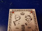 tegel beatrix 1980 en juliana, Ophalen of Verzenden, 'T Olde Gre-j, Info@toldegrej.nl, Endepoelstraat 20f Didam