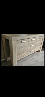 Lichtbruin eiken dressoir Mick, Ophalen, Zo goed als nieuw