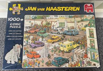 ** ALS NIEUW! Jan van Haasteren puzzel 'Jumbo gaat winkelen' beschikbaar voor biedingen
