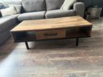 Salontafel met lade 135x67, Ophalen, Gebruikt, 100 tot 150 cm, 50 tot 100 cm