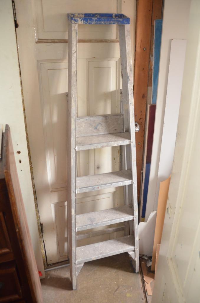 professionele trap merk Skyworks, Doe-het-zelf en Verbouw, Ladders en Trappen, Gebruikt, Trap, Minder dan 2 meter, Ophalen