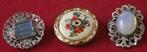 3x vintage Sjaalring sjaalclip ring houder, Ophalen of Verzenden, Overige materialen
