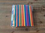 Dikke Plastic Rietjes 100 stuks, Hobby en Vrije tijd, Ophalen of Verzenden, Nieuw, Feestartikel, Verjaardag
