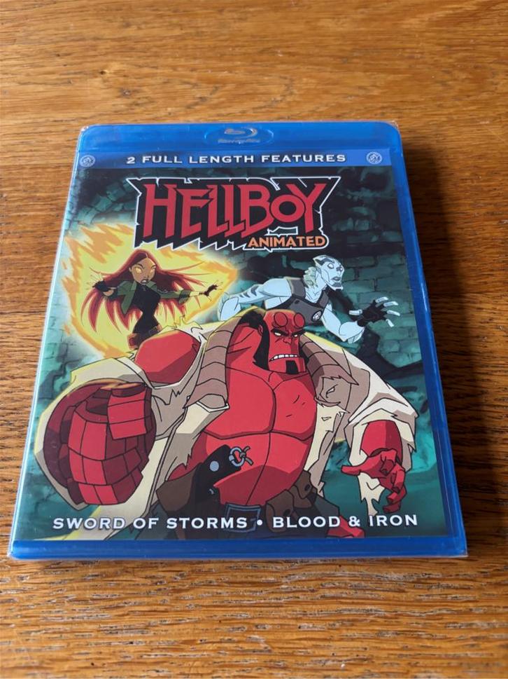 Blu-ray Hellboy Animated - NIEUW in Seal - N-NLO, Cd's en Dvd's, Blu-ray, Nieuw in verpakking, Tekenfilms en Animatie, Ophalen of Verzenden