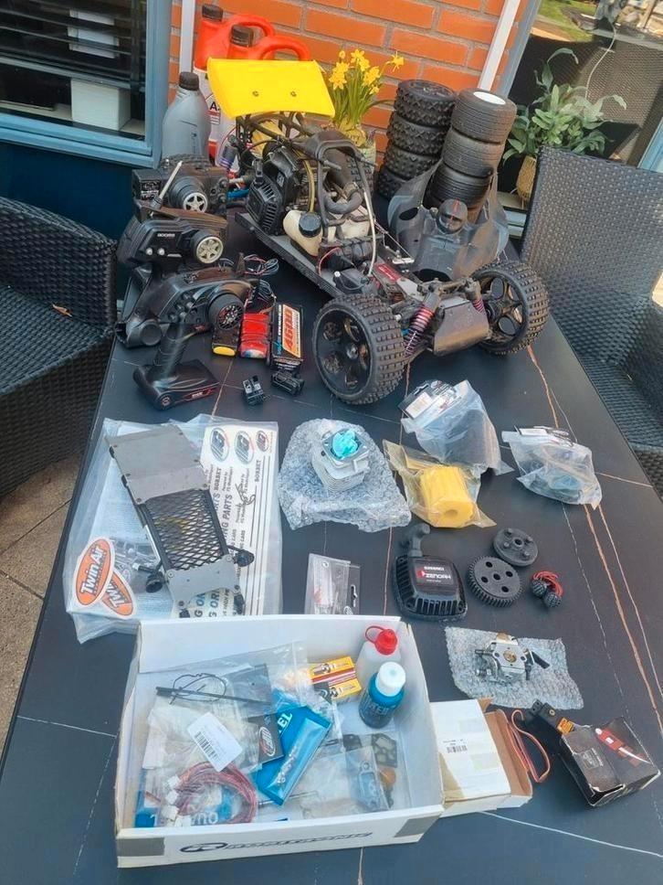 FG BAJA WB 535 4WD 4X4 VERLENGDE Versie met verlichting, Hobby en Vrije tijd, Modelbouw | Radiografisch | Auto's, Zo goed als nieuw