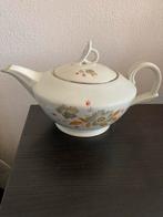 C.T. Tielsch Altwasser Theepot 1937 Bloemmotief Porselein, Antiek en Kunst, Ophalen of Verzenden