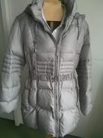 Midden grijze dons jas van LEBEK  maat 42 in zeer nette st, Maat 42/44 (L), Ophalen of Verzenden, Zo goed als nieuw, Barbara Lebek