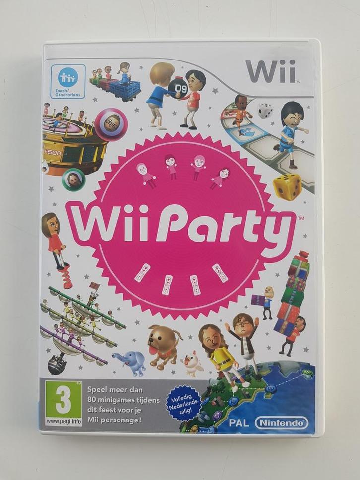 Nintendo Wii Spel | Wii Party, Spelcomputers en Games, Games | Nintendo Wii, Zo goed als nieuw, 3 spelers of meer, Vanaf 3 jaar