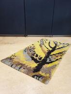 Vintage hand geknoopt decoratief wollen vloerkleed, Ophalen, Gebruikt, Overige kleuren, Q