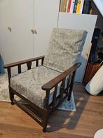 Oude liberty stoel/rookstoel, Huis en Inrichting, Stoelen, Ophalen, Gebruikt, Bruin, Eén