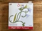 Sizzix Bigz Decorative Accent with Flowers, Hobby en Vrije tijd, Scrapbooking, Ophalen of Verzenden, Nieuw, Frame of Mal, Sizzix