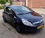 Opel Corsa 1.2 Ecoflex 51KW 3D 2010 Zwart, Auto's, Opel, Voorwielaandrijving, 450 kg, 1229 cc, Zwart