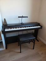 Roland HP 1 Digitale Piano - Schade, maar werkt perfect!, Muziek en Instrumenten, Piano's, Ophalen, Gebruikt, Zwart, Digitaal