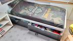 1 persoons bed Flaxa (Ikea) 90 x 200 met lades, Ophalen, 85 tot 100 cm, Gebruikt, Matras