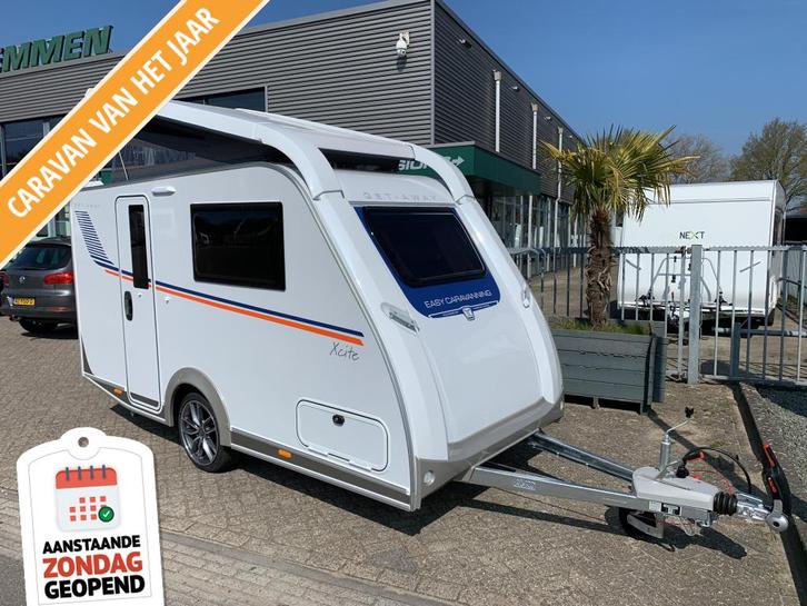 Easy Caravanning GetAway Xcite, Caravans en Kamperen, Caravans, Bedrijf, tot en met 2, Standaardzit, Overige merken, Overige typen