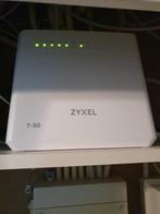 Zyxel T50 modem in nieuwstaat!, Router, Ophalen of Verzenden, Zo goed als nieuw