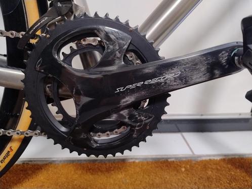 Campagnolo Super Record WRL disc groepset 1300 km gebruikt, Fietsen en Brommers, Fietsonderdelen, Gebruikt, Racefiets, Ophalen