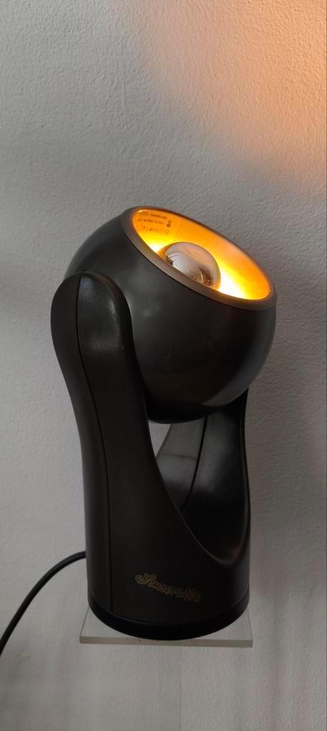 Vintage 70's Space Age Insta Sensorette bol lamp tafellamp, Huis en Inrichting, Lampen | Tafellampen, Gebruikt, Minder dan 50 cm
