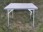 Campingtafel opklapbaar stevig.vintage. afm. 60 x80 cm, Ophalen of Verzenden, Zo goed als nieuw, Campingtafel