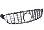 GT GRILL MERCEDES C63 AMG W205 2014-2017 CHROME PANAMERICANA, Verzenden