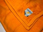 Oranje deken Condor 100% acryl 185 x 200 soepel fris wasbaar, Ophalen of Verzenden, Gebruikt