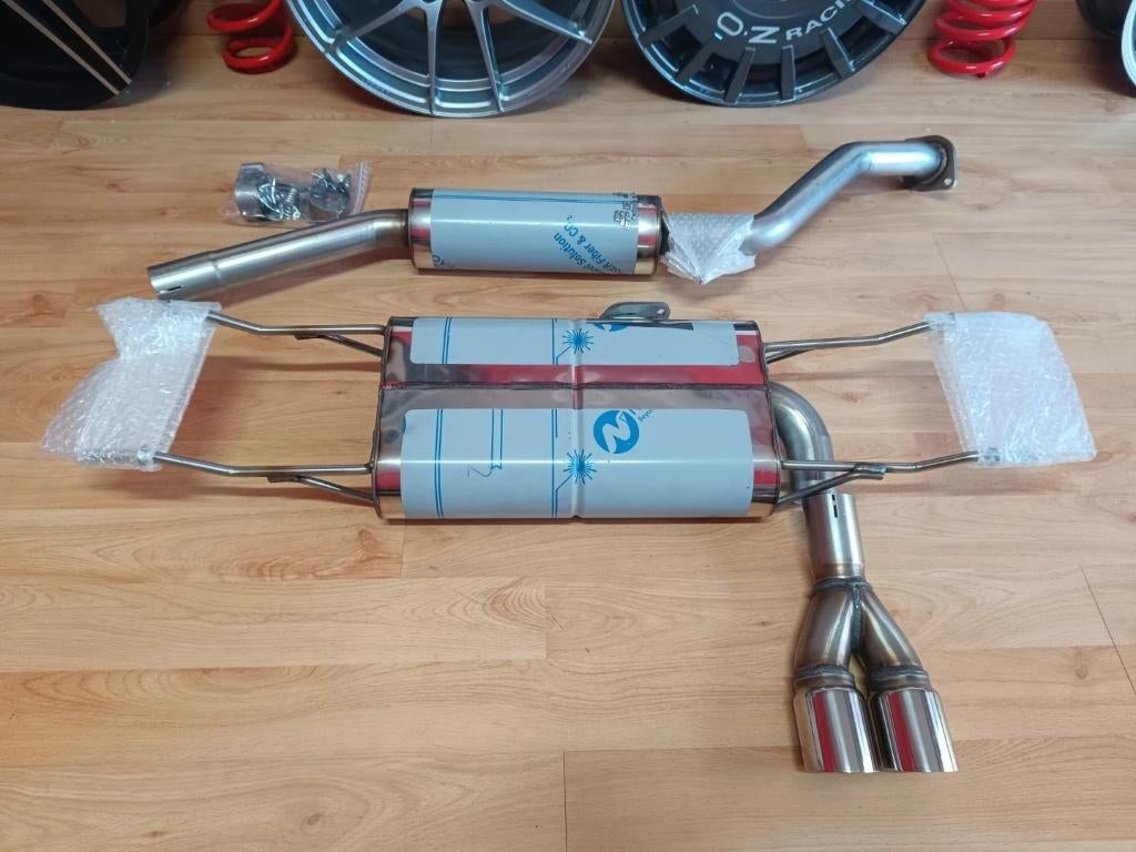 Fox catback uitlaatsysteem 2x70mm - Mazda Mx-5 Mx5 ND 15+