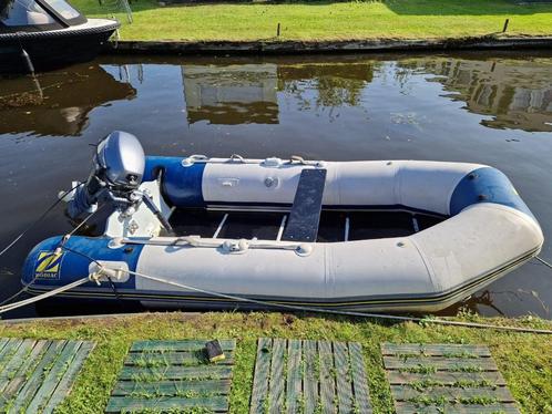 Zodiac 340 Rib, Watersport en Boten, Rubberboten, Gebruikt, Zodiac, Hout, Minder dan 70 pk, Benzine, Ophalen