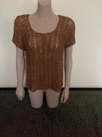 ZGAN Top van Ien & Jan, cognac, maat 40/42, Ien&Jan, Ophalen of Verzenden, Zo goed als nieuw, Maat 38/40 (M)