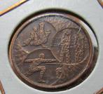 Belgisch olympisch comite 1978 herdenkingspenning 19mm br, Verzenden, Brons, Buitenland