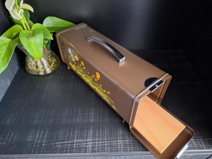 Vintage koekblik koektrommel Brabantia, Verzamelen, Retro, Huis en Inrichting, Ophalen of Verzenden