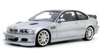 BMW M3 (E46) GTR Street '01, zilver (Silver metallic), Hobby en Vrije tijd, Modelauto's | 1:18, OttOMobile, Rue de L' Ecusson 2, 56120 Josselin France