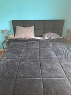 Boxspring zwart, 180x200, Huis en Inrichting, Ophalen, Zwart, Tweepersoons, Zo goed als nieuw