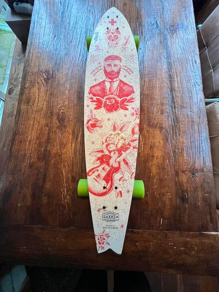 Uniek Longboard, Sport en Fitness, Skateboarden, Nieuw, Longboard, Ophalen