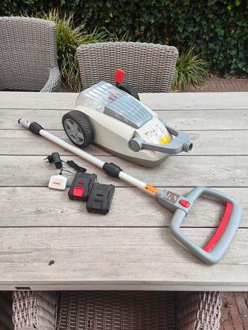 Ikra Accu Grasmaaier met 2 Accus en Lader beschikbaar voor biedingen