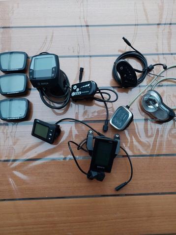 Diverse display's, Bosch, Batavus, Gazelle , Bafang  beschikbaar voor biedingen