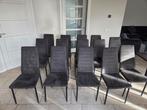 Eettafel stoelen, Huis en Inrichting, Stoelen, Ophalen, Zo goed als nieuw, Metaal, Grijs