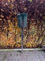 PTT Brievenbus op Paal - Groen, Tuin en Terras, Brievenbussen, Ophalen, Gebruikt, Kunststof, Staande brievenbus