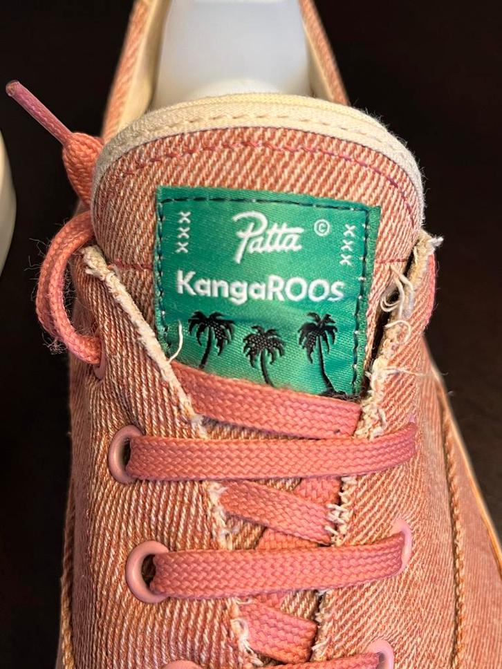Zeldzaam Patta x KangaROOS 2012 – maat 42 – zalmroze, Kleding | Heren, Schoenen, Gedragen, Sneakers of Gympen, Ophalen of Verzenden