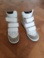 Barst! Leren witte sneakers schoenen maat 37, Jongen of Meisje, Schoenen, Ophalen of Verzenden, Zo goed als nieuw