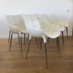 6 Cassina Passion 246 leer wit stoel stoelen, Huis en Inrichting, Stoelen, Ophalen, Wit, Nvt, Nvt