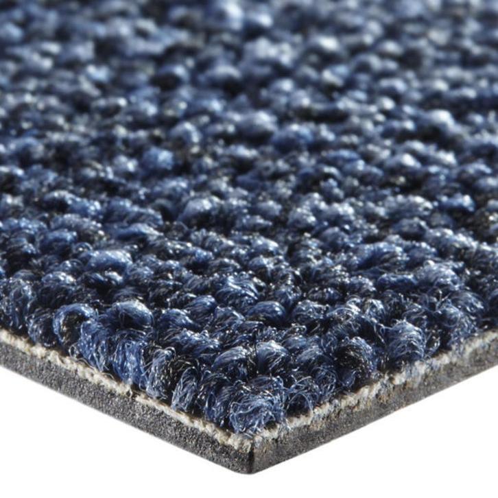 Mooie blauwe tapijttegels van Heuga 727 nieuw, Huis en Inrichting, Stoffering | Vloerbedekking, Nieuw, Tapijttegels, Blauw, 25 tot 50 m²