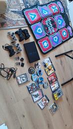 PS2 Compleet Pakket: 5 Controllers, Games, Dance Factory, Ophalen of Verzenden, Gebruikt, Met 2 controllers