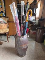 Oude aardewerk pot / bak voor paraplu's, Ophalen, Gebruikt