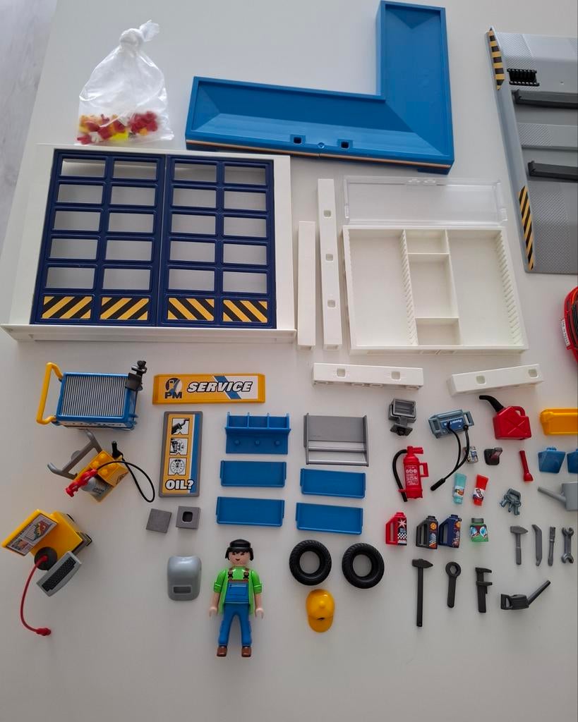 Playmobil Autogarage - 70202, Kinderen en Baby's, Speelgoed | Playmobil, Ophalen, Zo goed als nieuw, Complete set