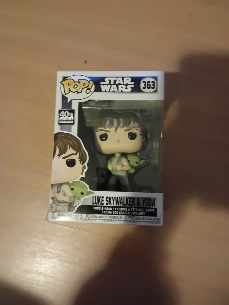 Luke Skywalker en Yoda funko pop, Verzamelen, Ophalen of Verzenden, Zo goed als nieuw