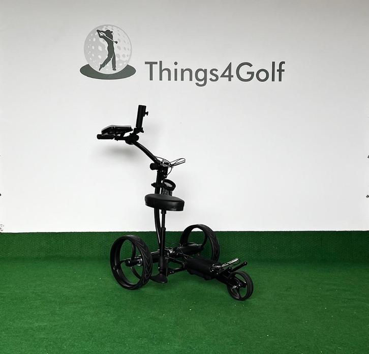 Elektrische Golftrolley alu Things4Golf afstandsbedieng, Sport en Fitness, Golf, Nieuw, Golfkar, Ophalen of Verzenden