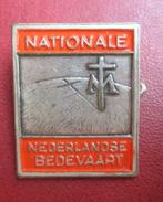 vintage speldje Nationale Nederlandse Bedevaart, Ophalen of Verzenden, Gebruikt, Overige onderwerpen, Speldje of Pin