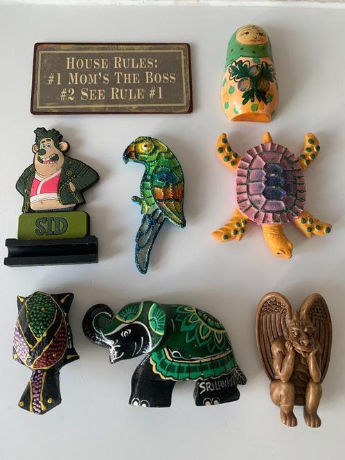 Magneten Disney World, waterspuwer, SID flushed, Matroesjka, Verzamelen, Complete verzamelingen en Collecties, Ophalen of Verzenden